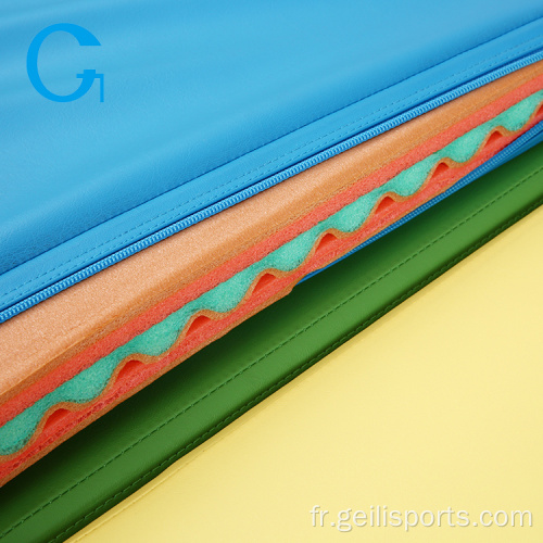 Tapis de jeu d&#39;exercice de gymnastique colorés